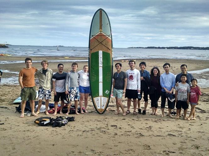 Group beach